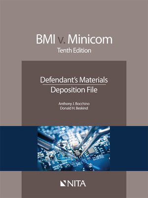 cover image of BMI v. Minicom Defendants Version